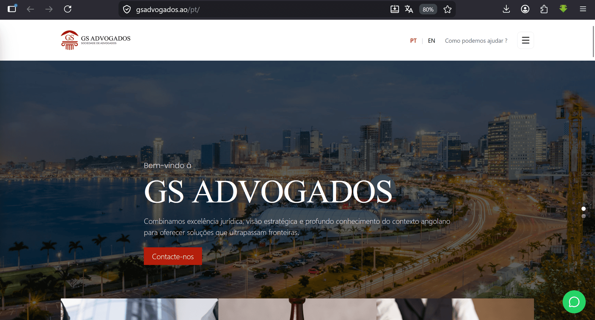 GS Advogados screenshot